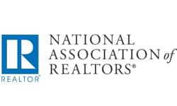The national association of realtors logo.