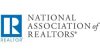 The logo of the national association of realtors.